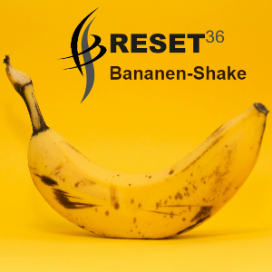 afvallen met reset36 proteïnen rijke bananenshake