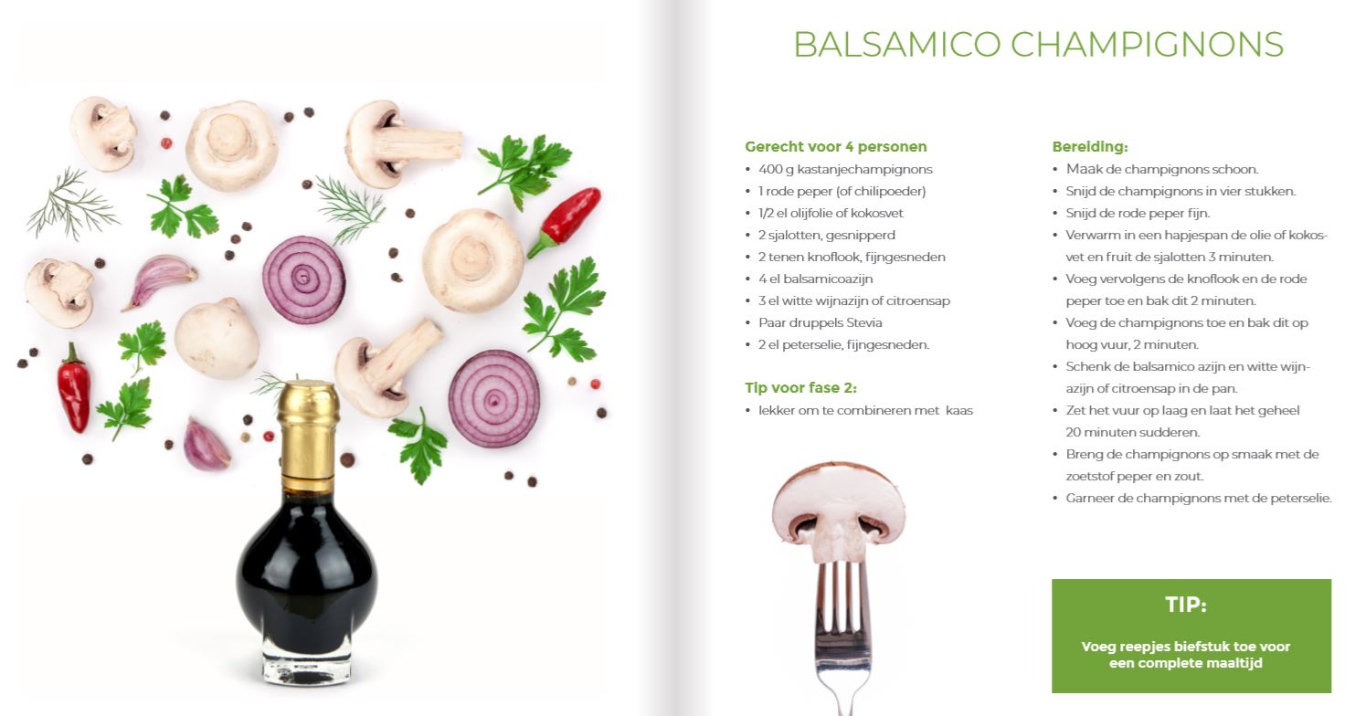 reset36 recept balsamico champignons
