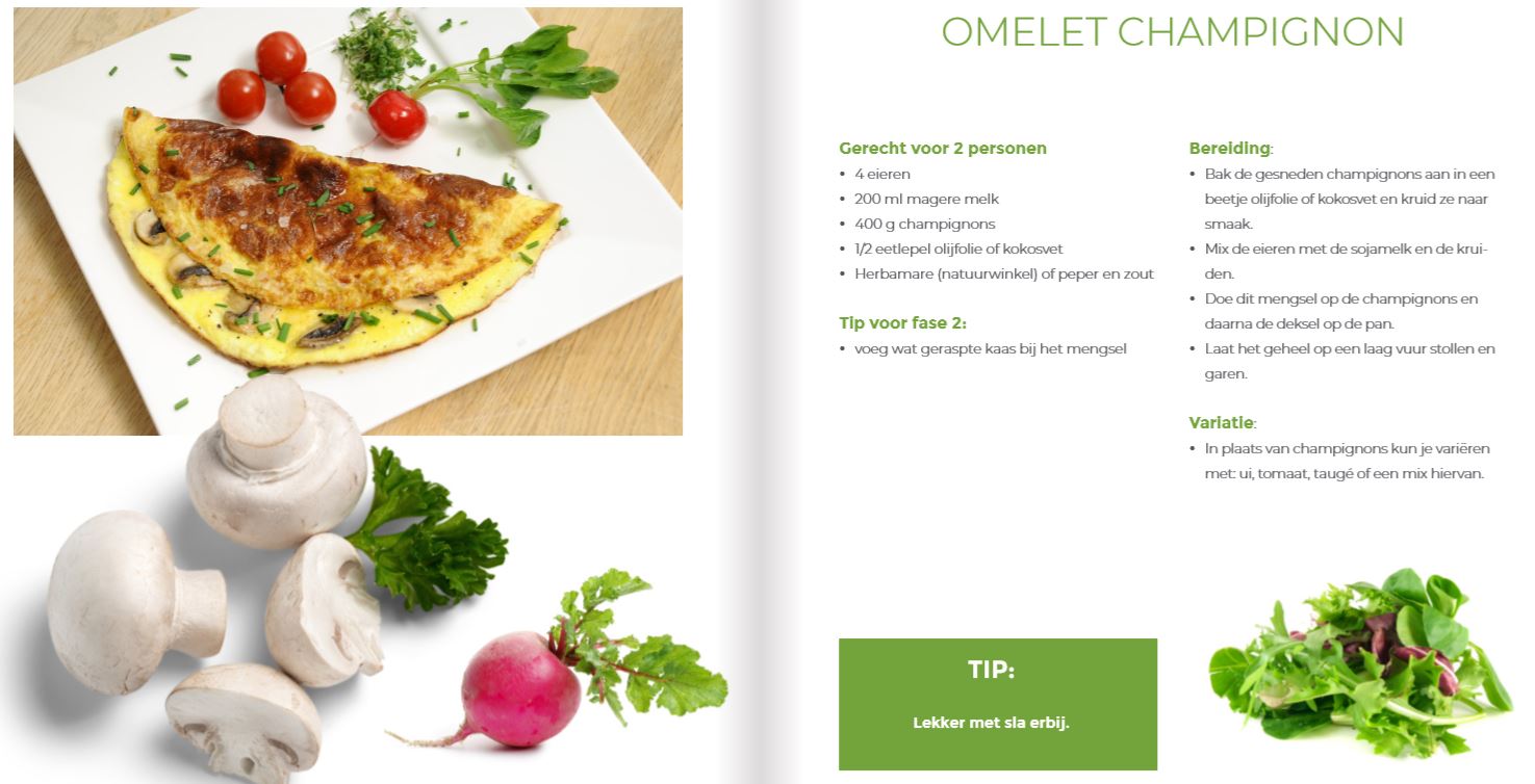 reset36 recept omelet champignon